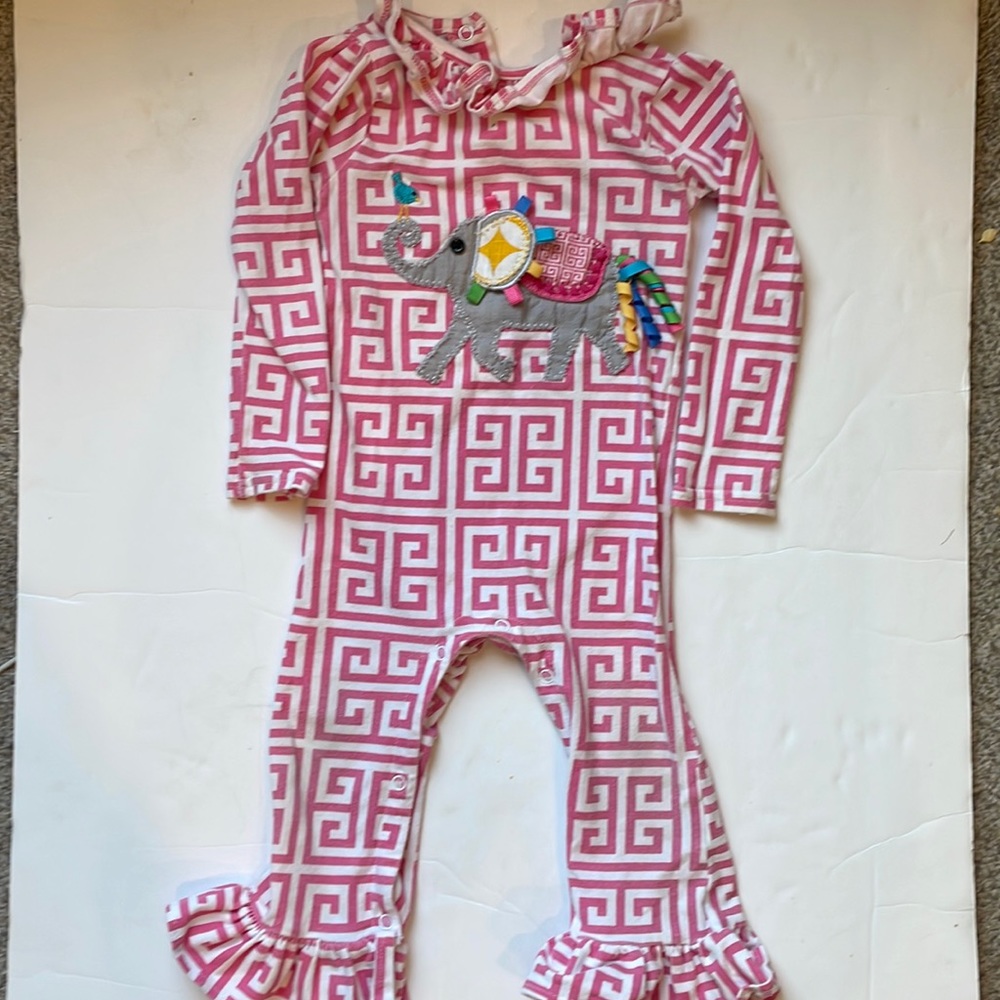 MudPie Elephant One Piece